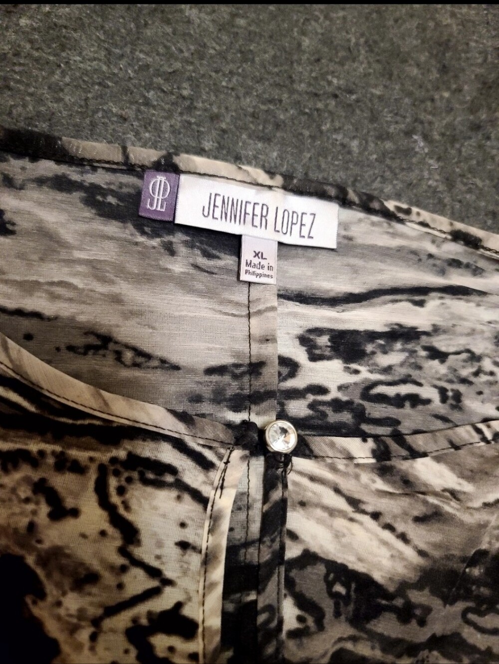 Jennifer Lopez Blouse Size XL